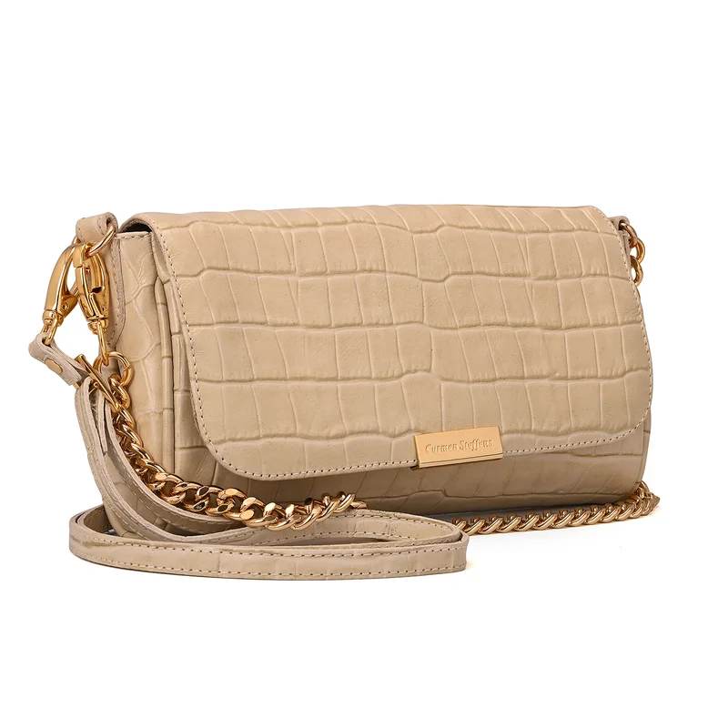 Carmen Steffens Baguette Bag Off-white
